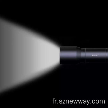 BEEBEST F1 130m Mini lampe de poche Mini torche portable